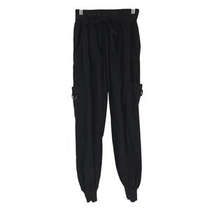 Beverly Hills Uniforms Women's Black Cargo Jogger Scrub Pants XS Meical Hospital